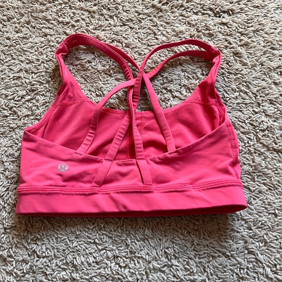 Pink lulu lemon bra top - Picture 2 of 3